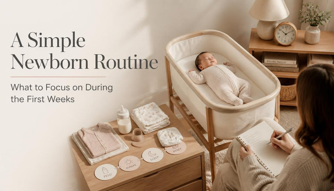A Simple Newborn Routine: What to Focus on During the First Weeks - NEWVERA